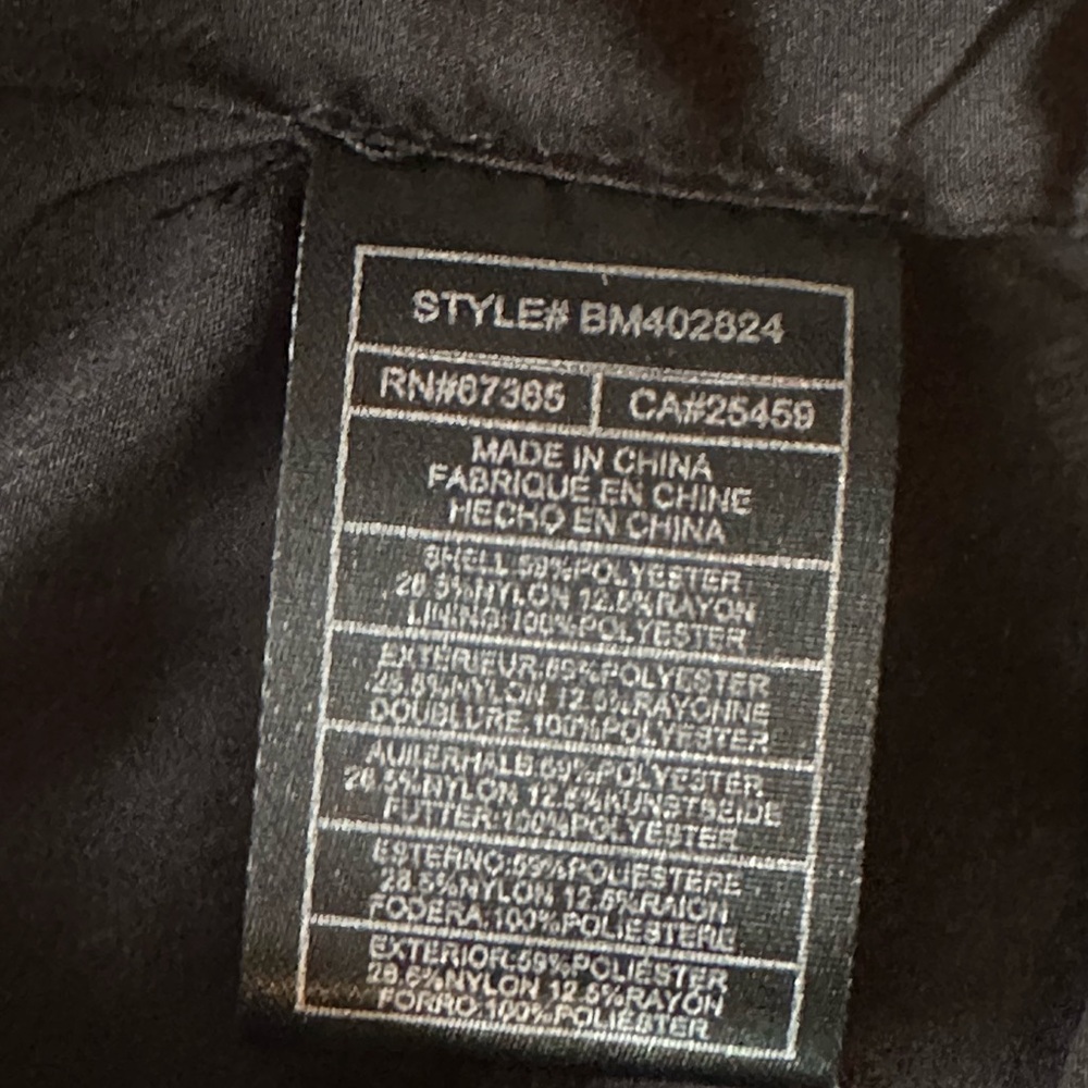 Steve Madden - Elegant Black Velvet Jacket - Picture 8 of 14